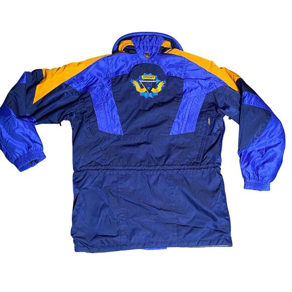 Vintage Spyder USA Azeccula Thinsulate Lite Loft Ski Jacket Coat Mens - M Blue - Picture 4 of 8